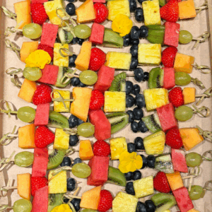 Brochettes de fruits - Atelier Citronnelle