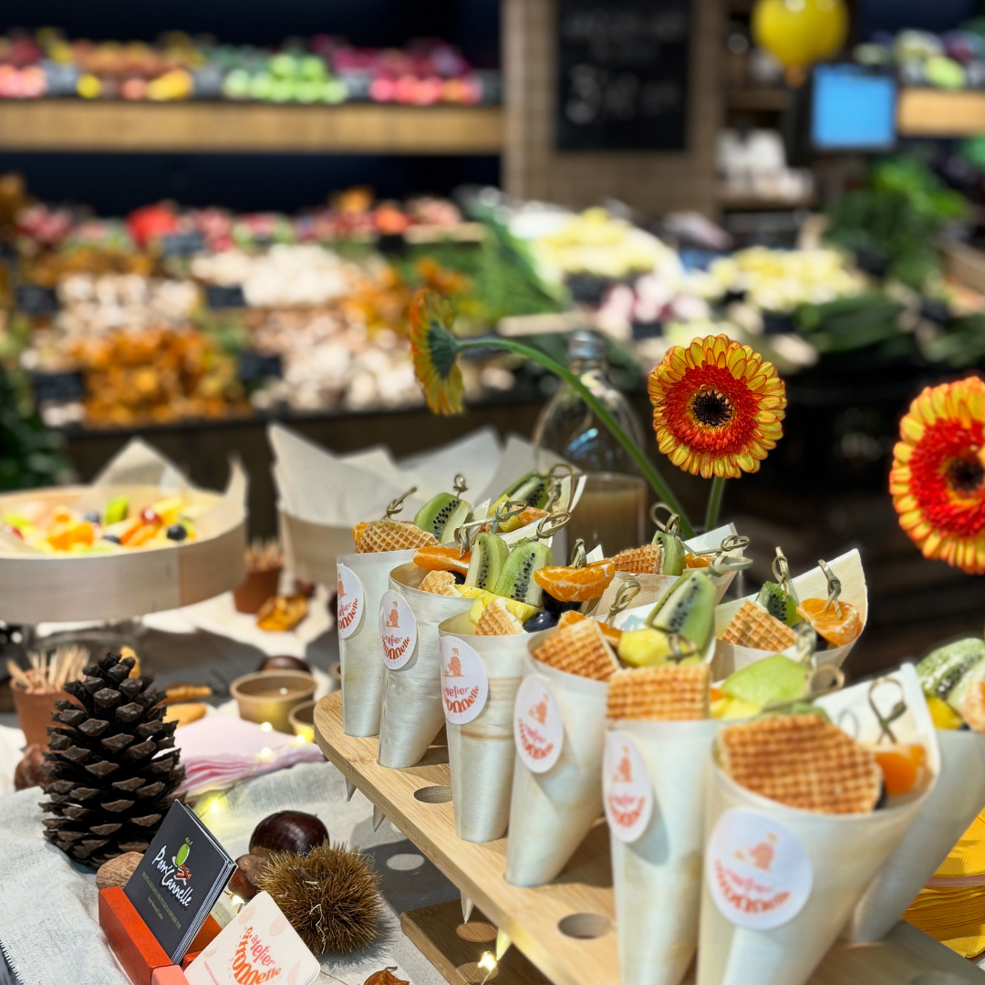 Cône dessert sucré - Atelier Citronnelle