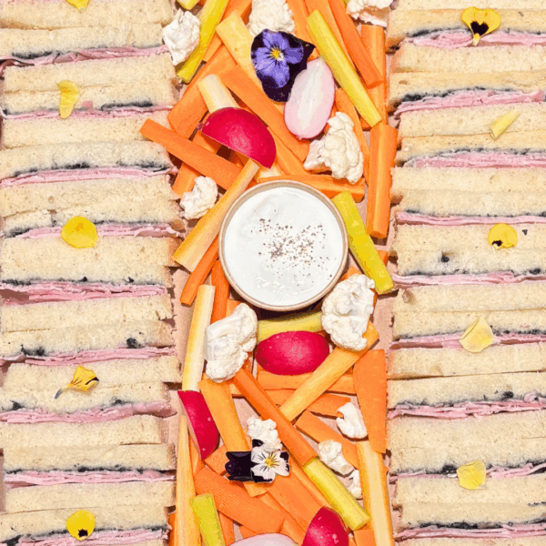 Finger sandwich jambon truffe - Atelier Citronnelle