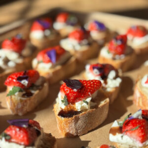 Toast Fraise - Atelier Citronnelle