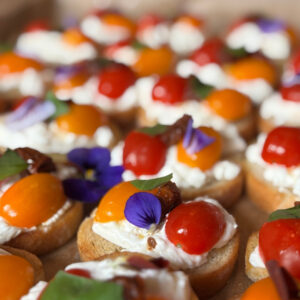 Toast Stracciatella Tomates - Atelier Citronnelle