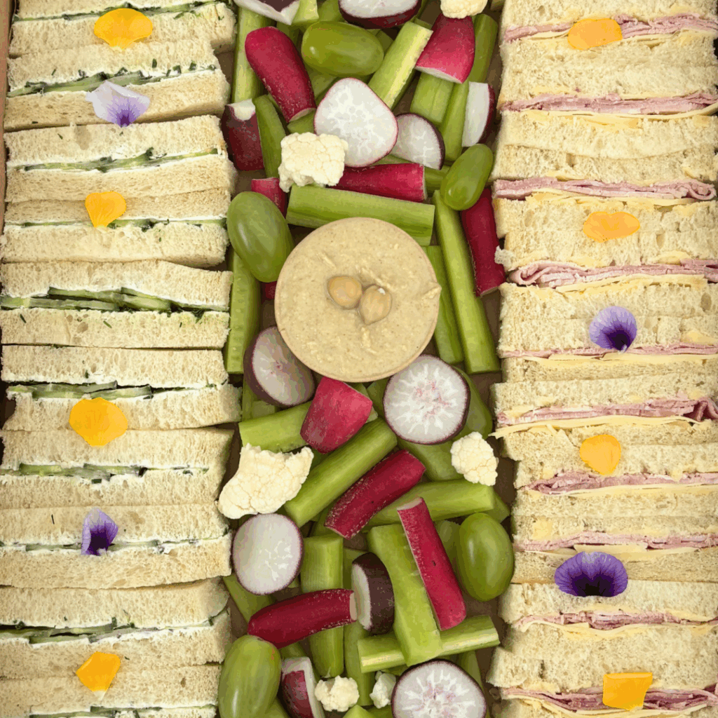 Finger Sandwich concombre et jambon - Atelier Citronnelle
