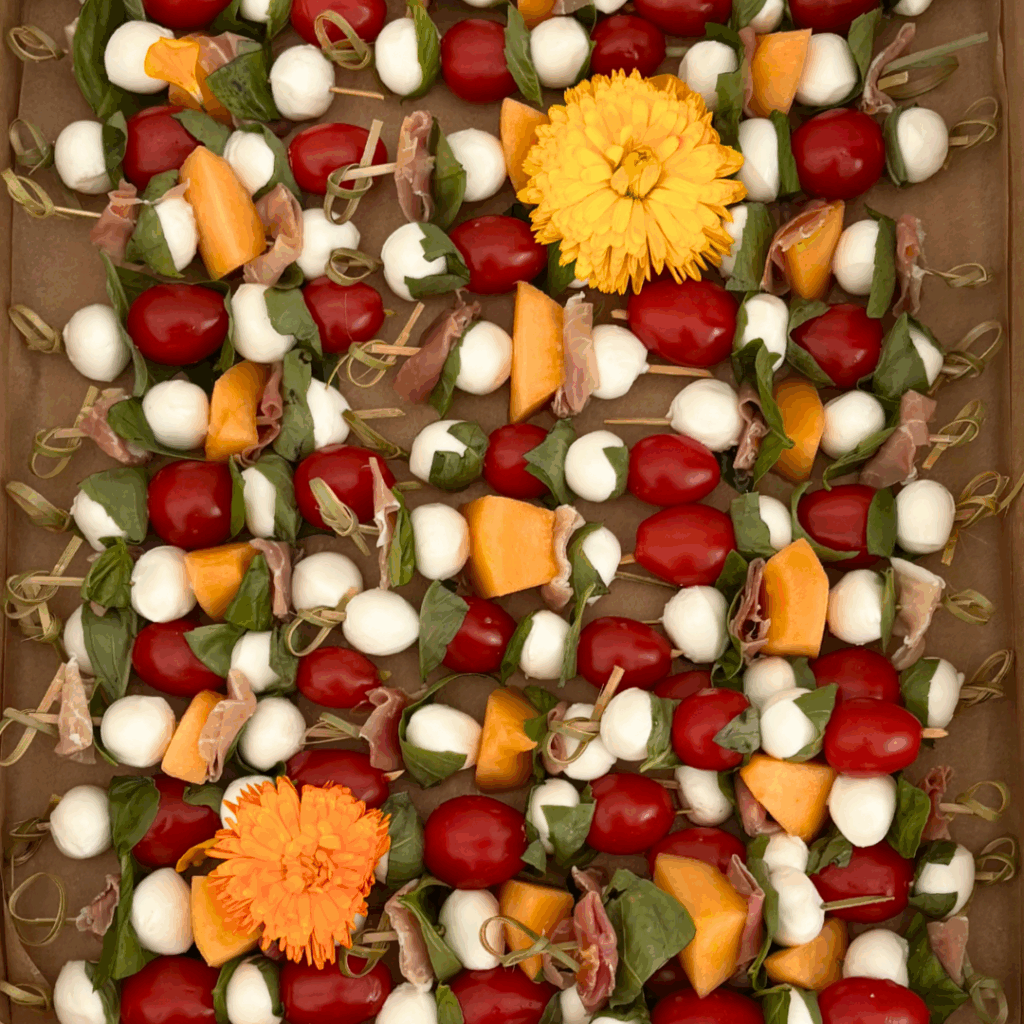 Plateau de brochettes apéritives - Atelier Citronnelle