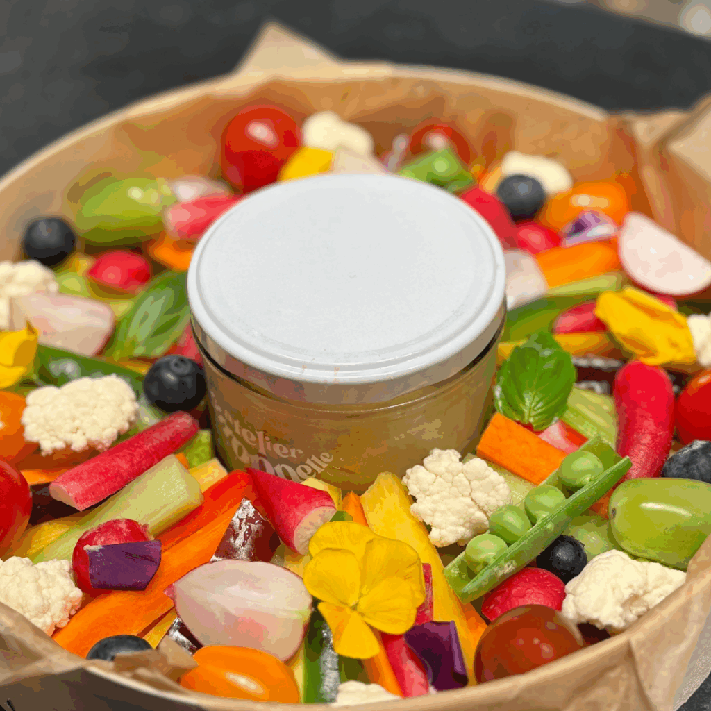 Plateau de légumes coupés - Atelier Citronnelle
